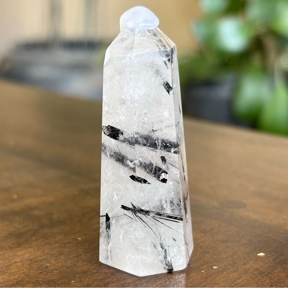 Tourmaline in Quartz Tower #2 - Picture 2 of 9